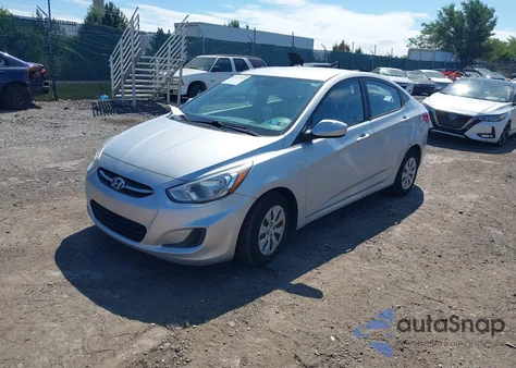 2015 Hyundai Accent Gls from USA, damaged, VIN KMHCT4AE9FU819172